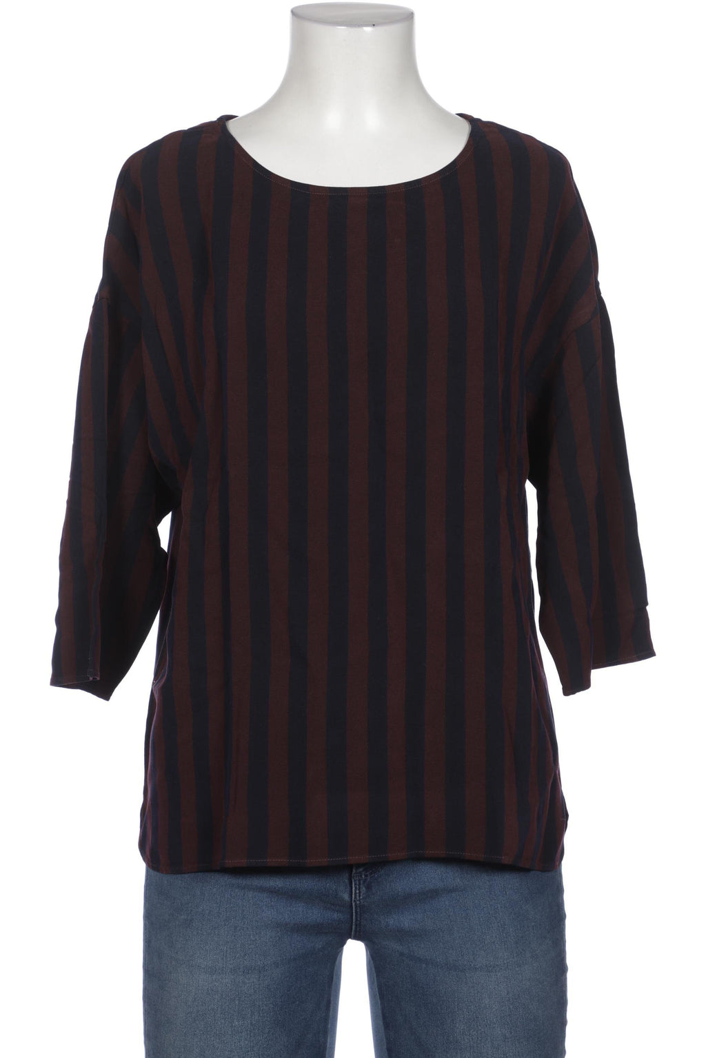 0039 Italy Women's Blouse Bordeaux Size S 7