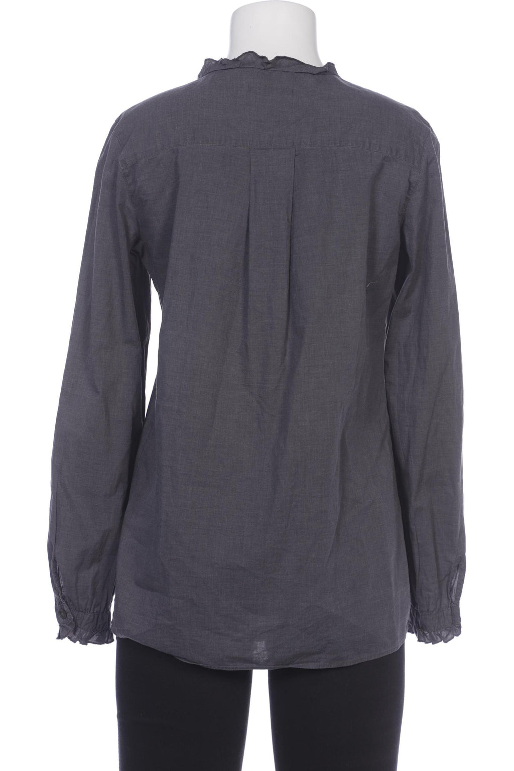 0039 Italy Women's Blouse Navy Blue Size XS Cotton 8