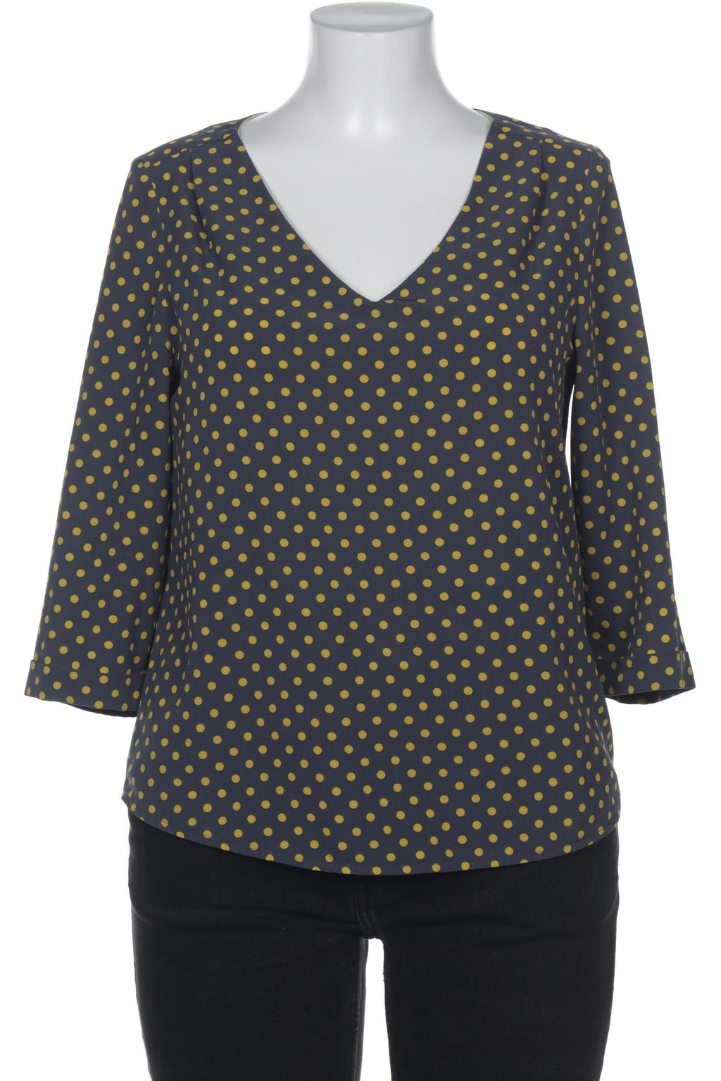 1 2 3 Paris Damen Bluse, Marineblau, Gr. EU 40 4