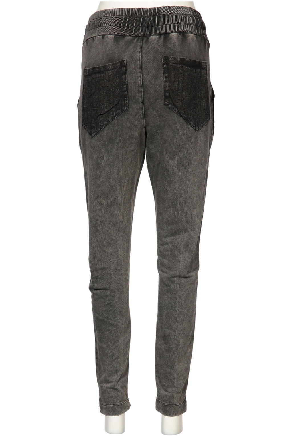 10Days Women's Trousers Gray W27 Linen-Cotton 3