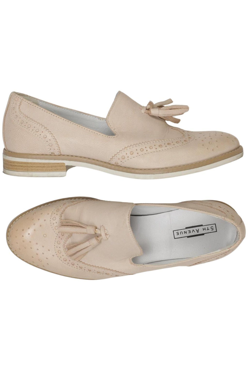 5th Avenue Damen Halbschuh Beige EU 36 Leder 4