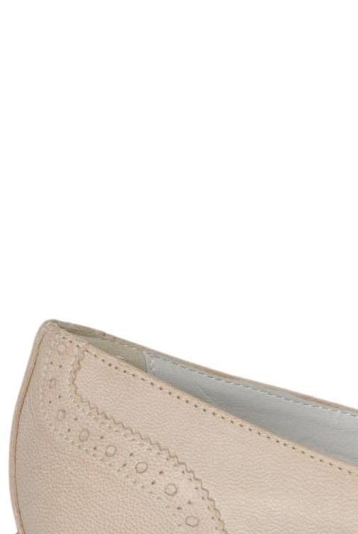 5th Avenue Damen Halbschuh Beige EU 36 Leder 5