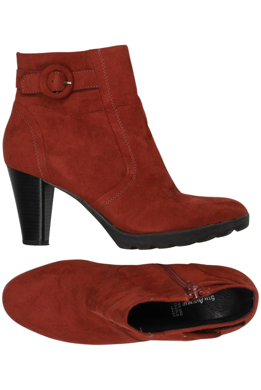 5th Avenue Women's Ankle Boot Red 38 3