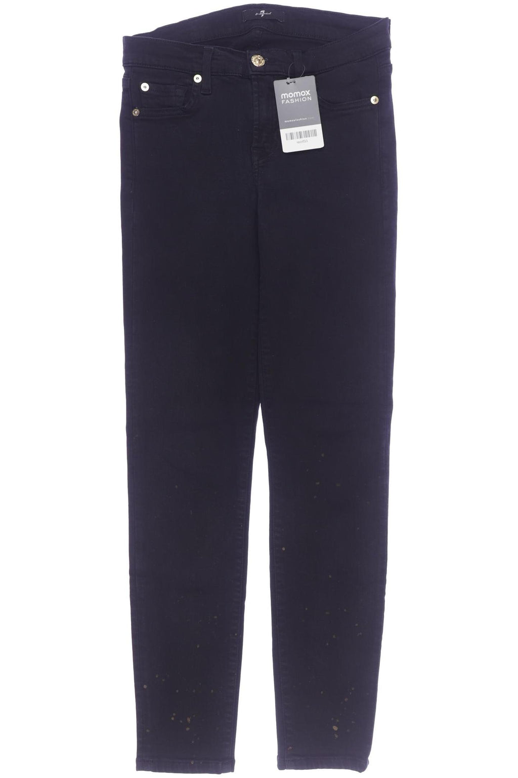 7 For All Mankind Women's Jeans Black W25 4