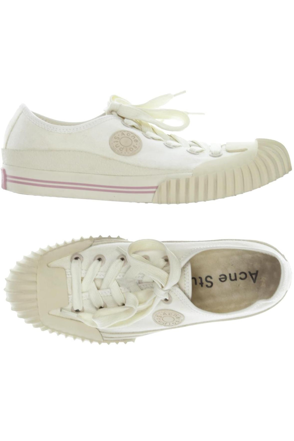 Acne Studios Damensneaker, Cremeweiß, Gr. EU 39 3