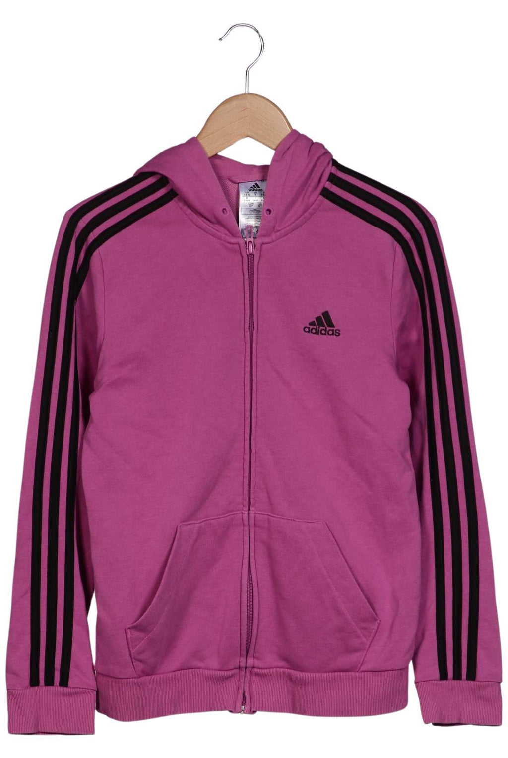 Adidas Women's Hoodie Pink Size S 2