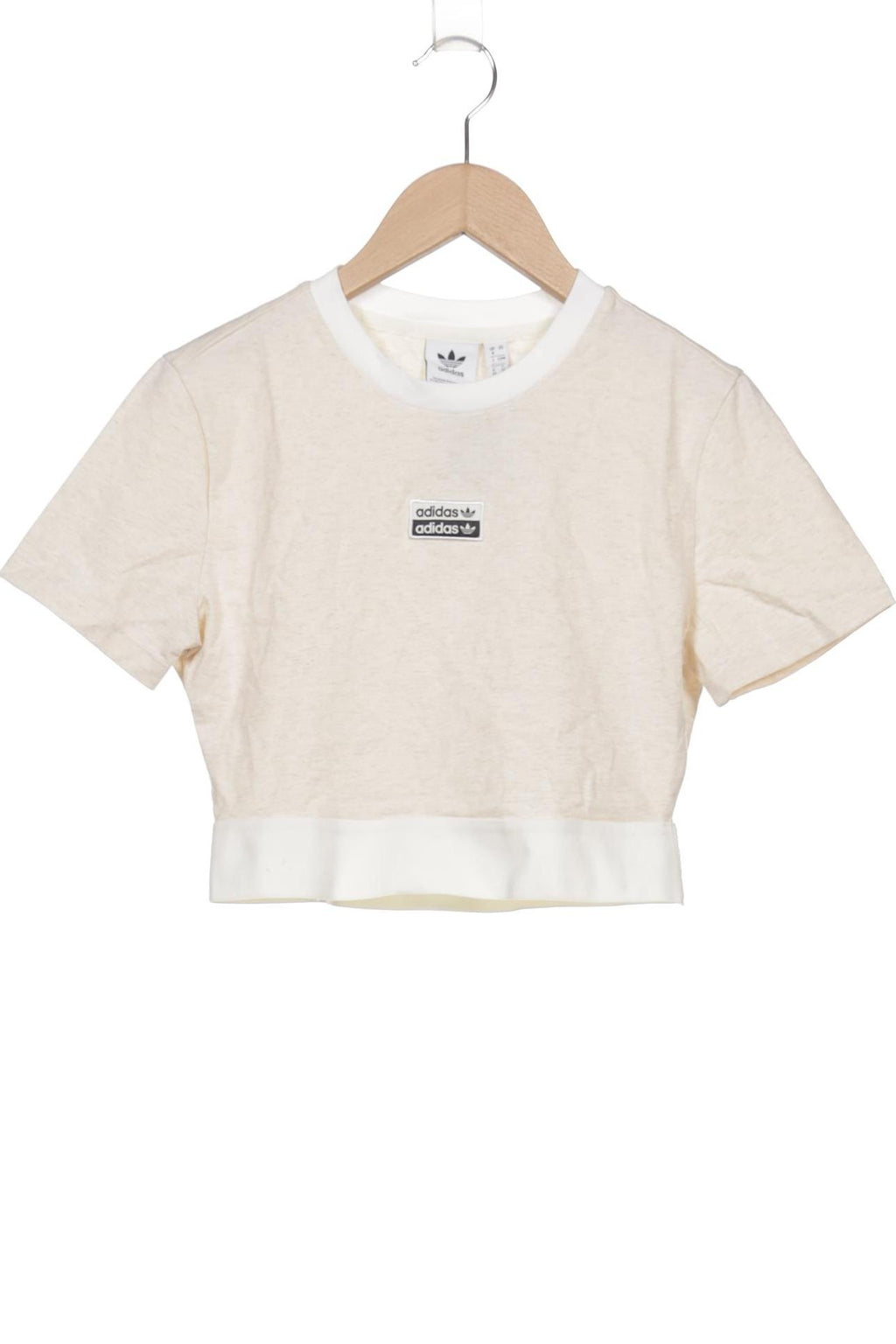 adidas Women's T-Shirt Beige EU 34 3