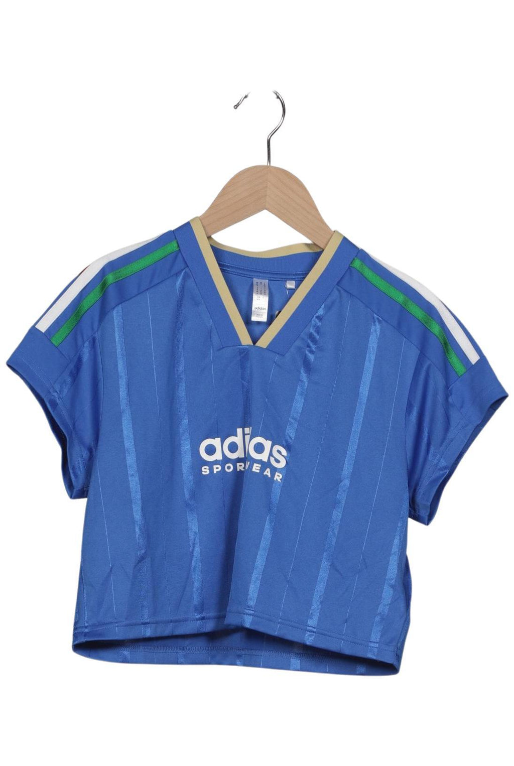 Adidas Women's T-Shirt Multicolor Size M Synthetic Elastane Second Hand 5
