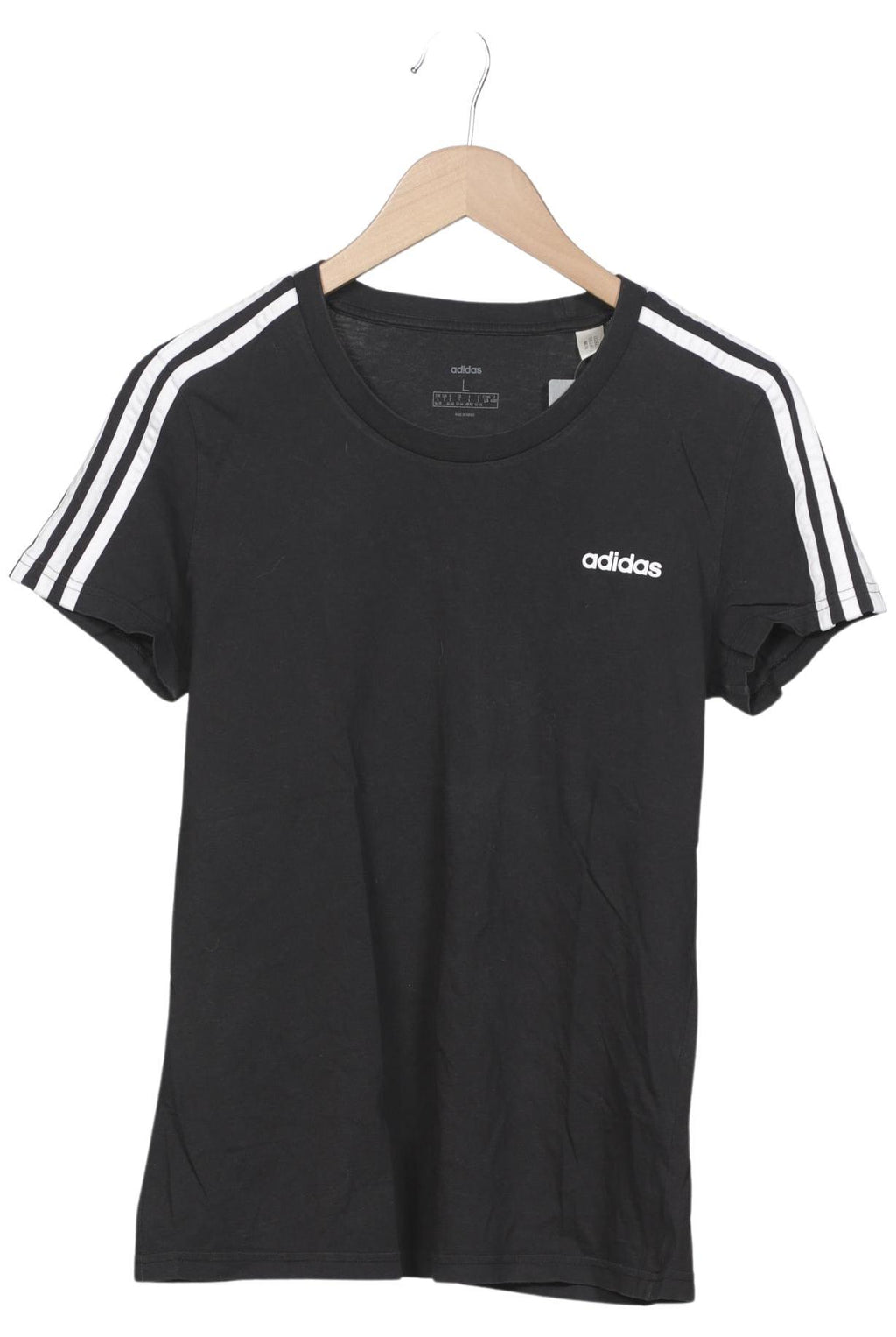 Adidas Damen T-Shirt Schwarz Gr. L 8