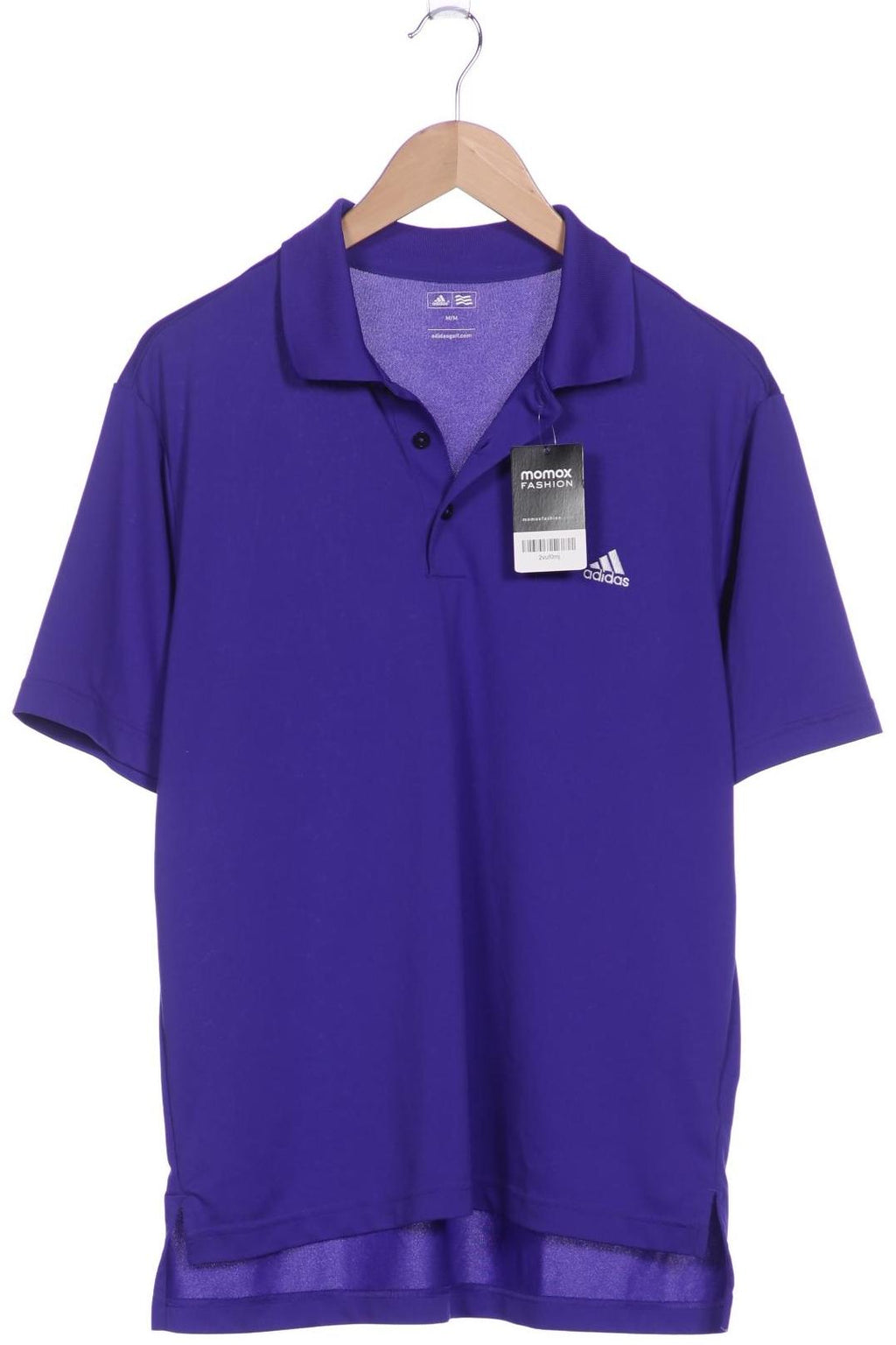 Adidas Golf Polo Shirt Purple Size M 4