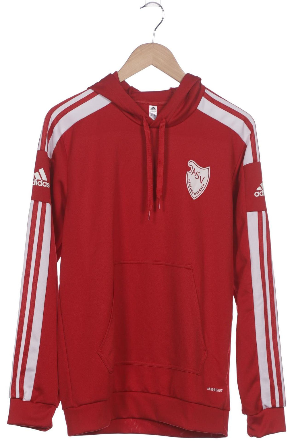 Adidas Hoodie Red M 4