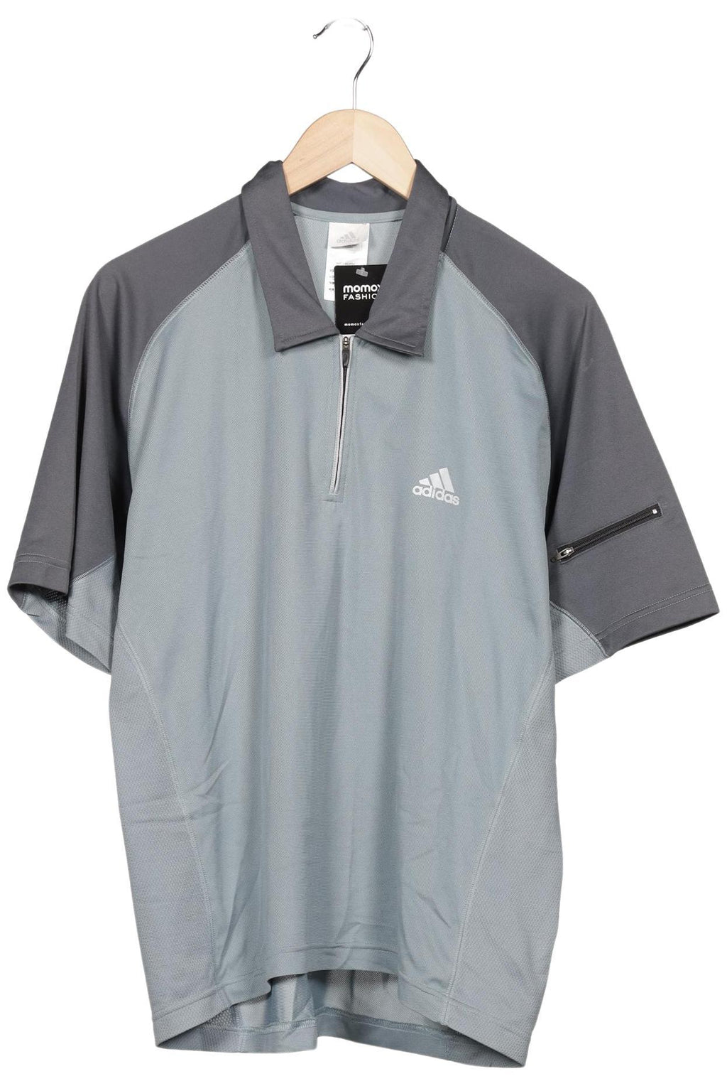 Adidas Polo Shirt Gray EU 52 Synthetic 2