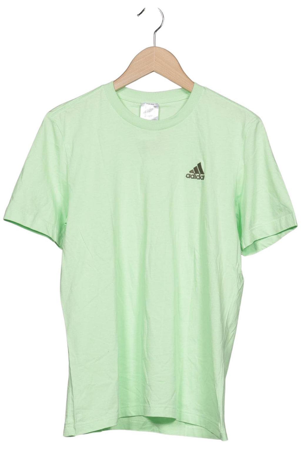Adidas Men's T-Shirt Light Green Size S Cotton 4