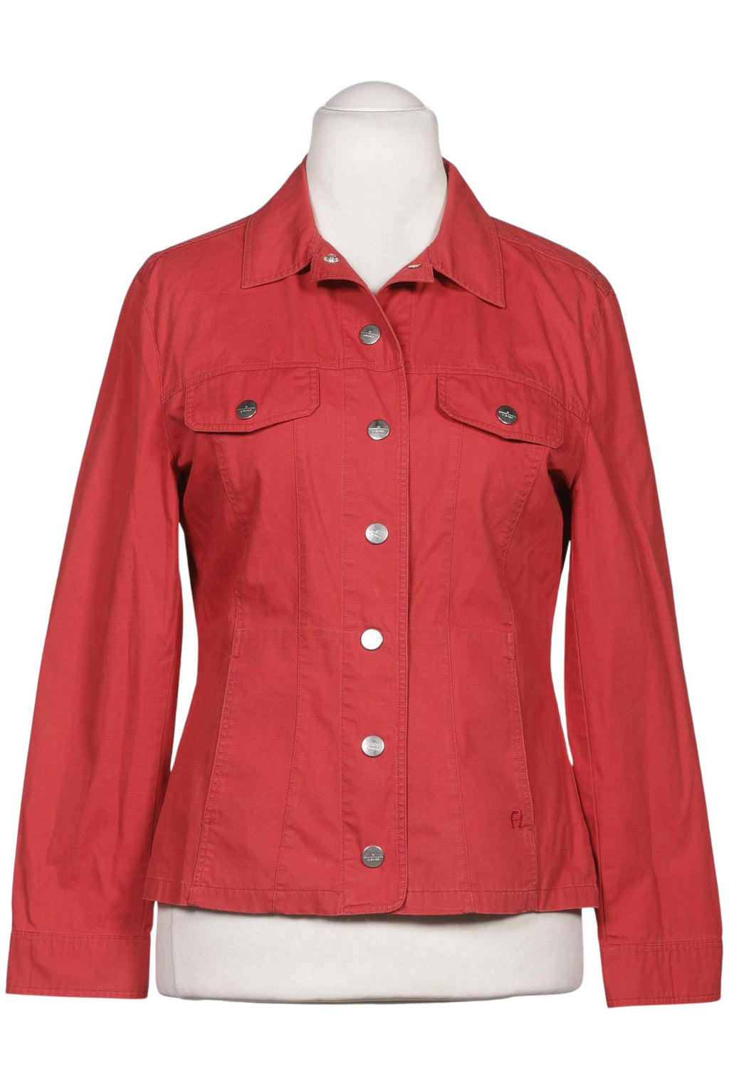 Aigner Damen Blazer Rot EU 40 Baumwolle 2