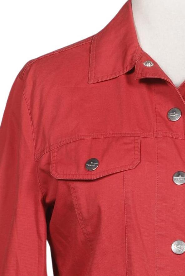 Aigner Damen Blazer Rot EU 40 Baumwolle 4