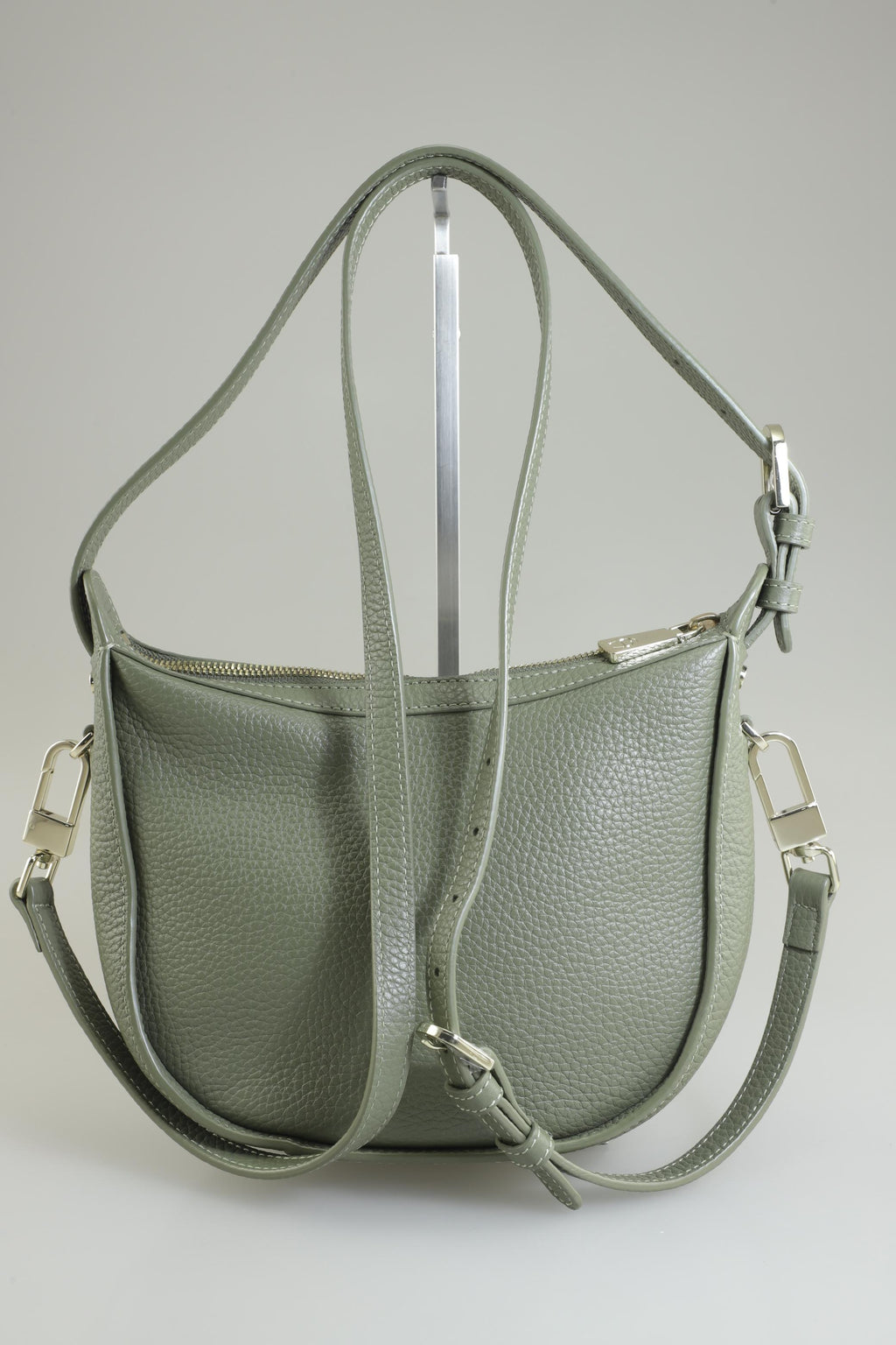 Aigner Damen kleine Ledertasche Grün 8