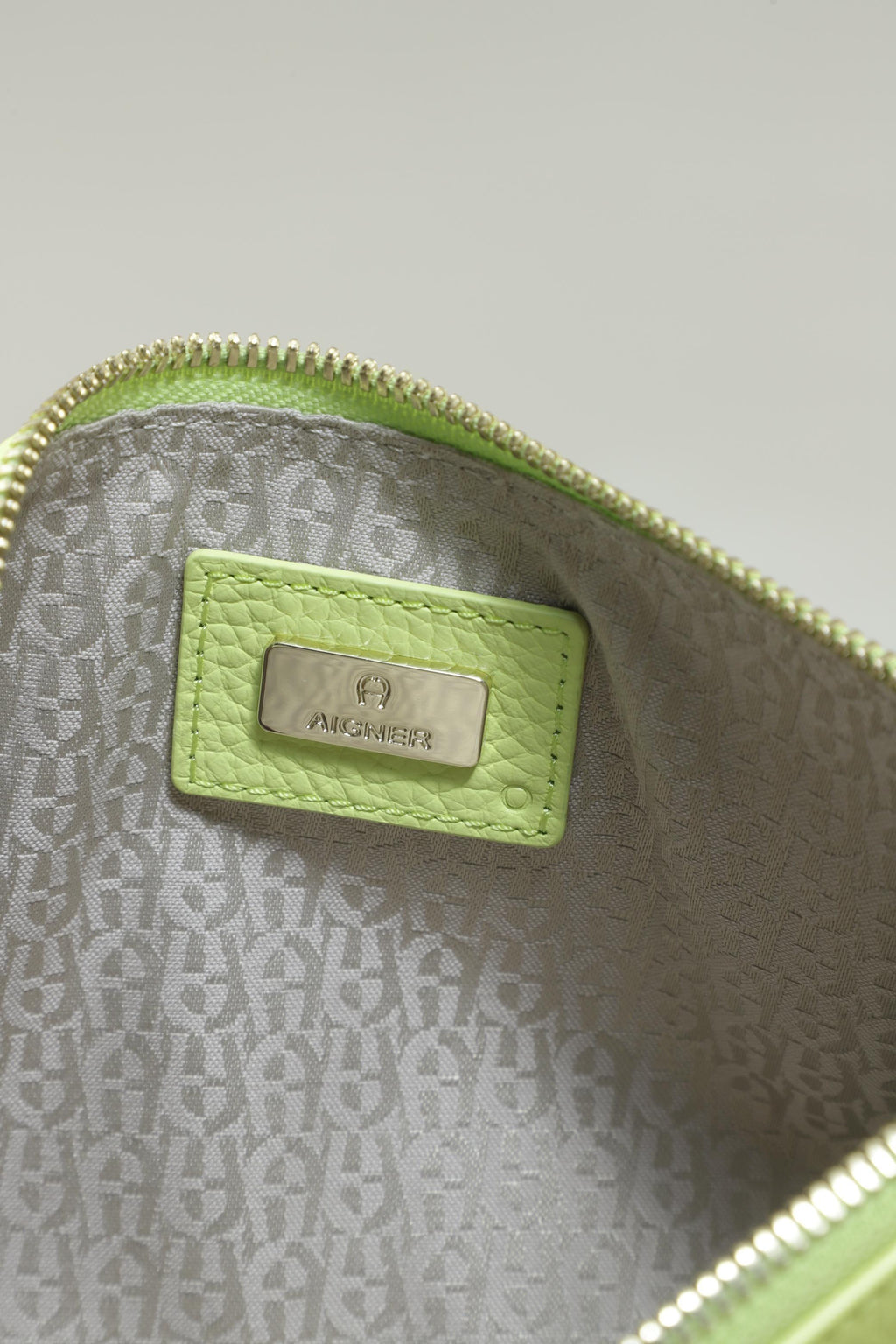 Aigner Small Leather Handbag Neon 5