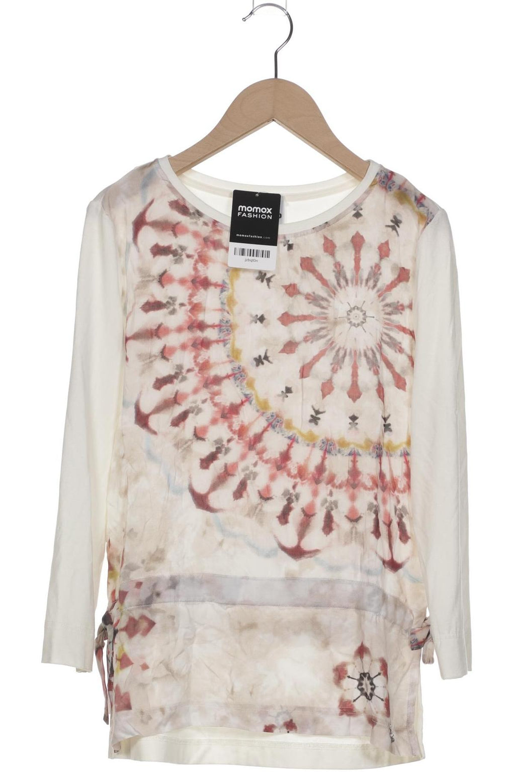 Airfield Long Sleeve Shirt Cream White Size S 4