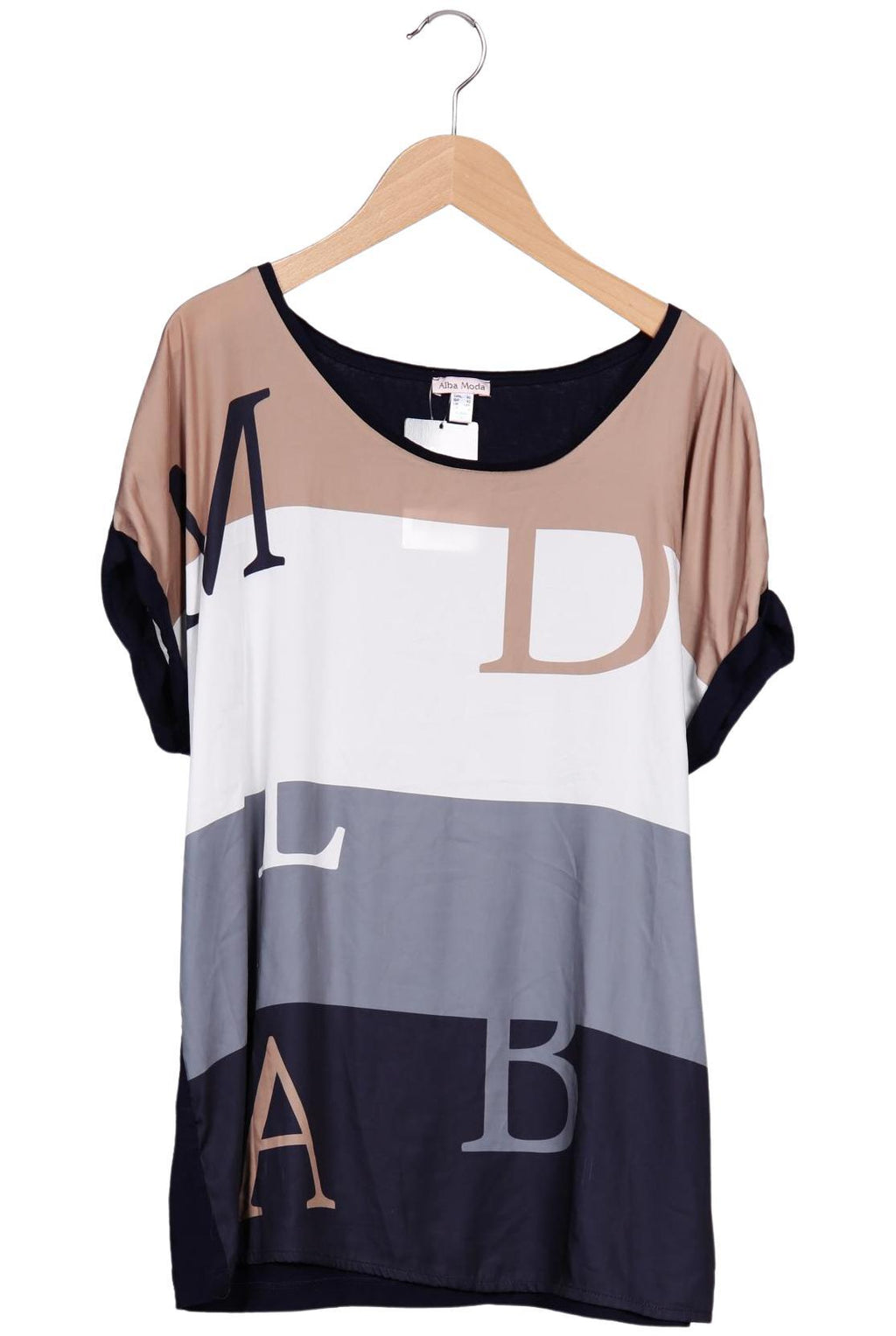 Alba Moda T-shirt Femme Multicolore EU 40 2