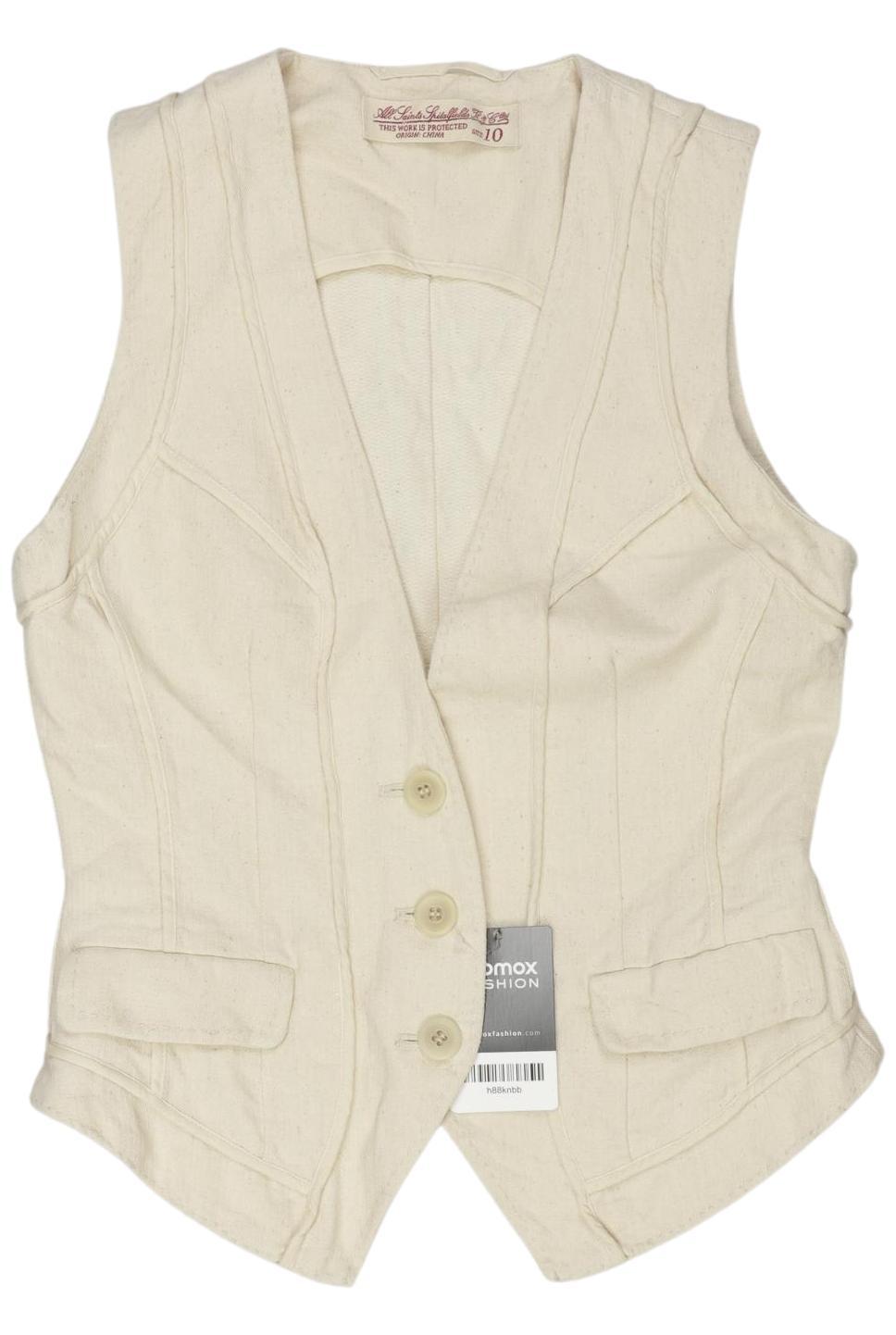 All Saints Women Gilet Beige M 2