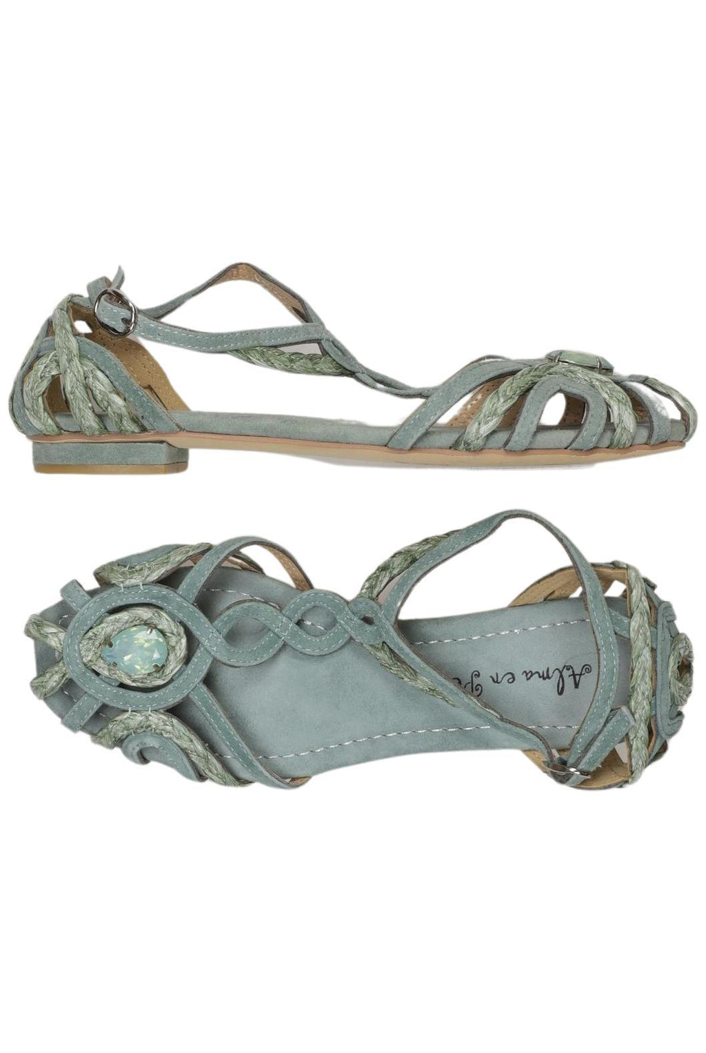 Alma en Pena Sandals Turquoise EU 36 3