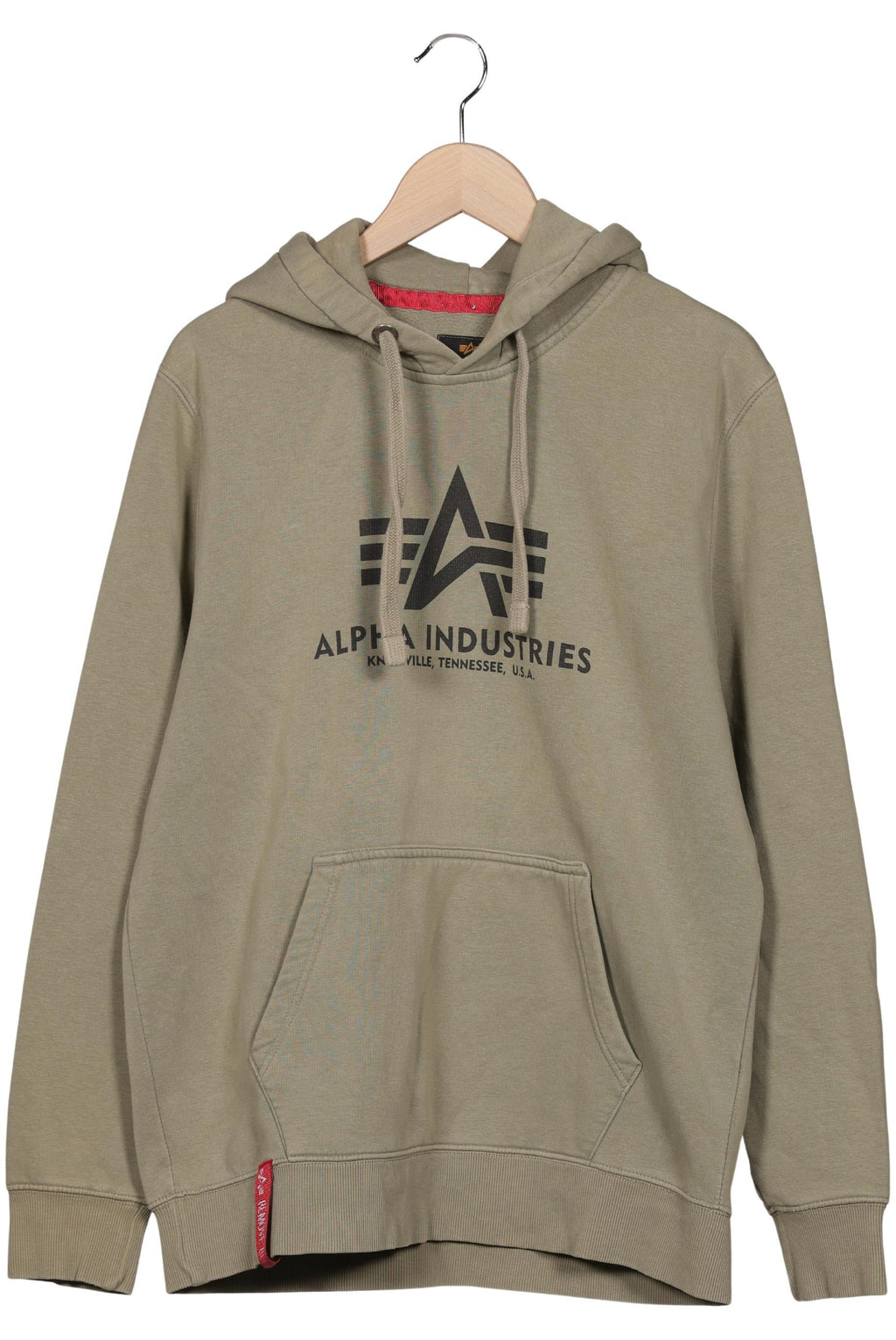 Alpha Industries Men Hoodie Green XL 2