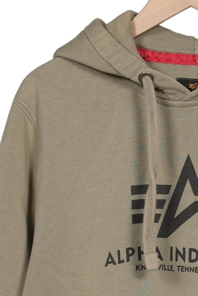Alpha Industries Men Hoodie Green XL 4
