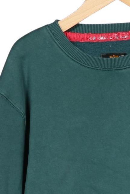 Alpha Industries Men's Sweater Green M 6