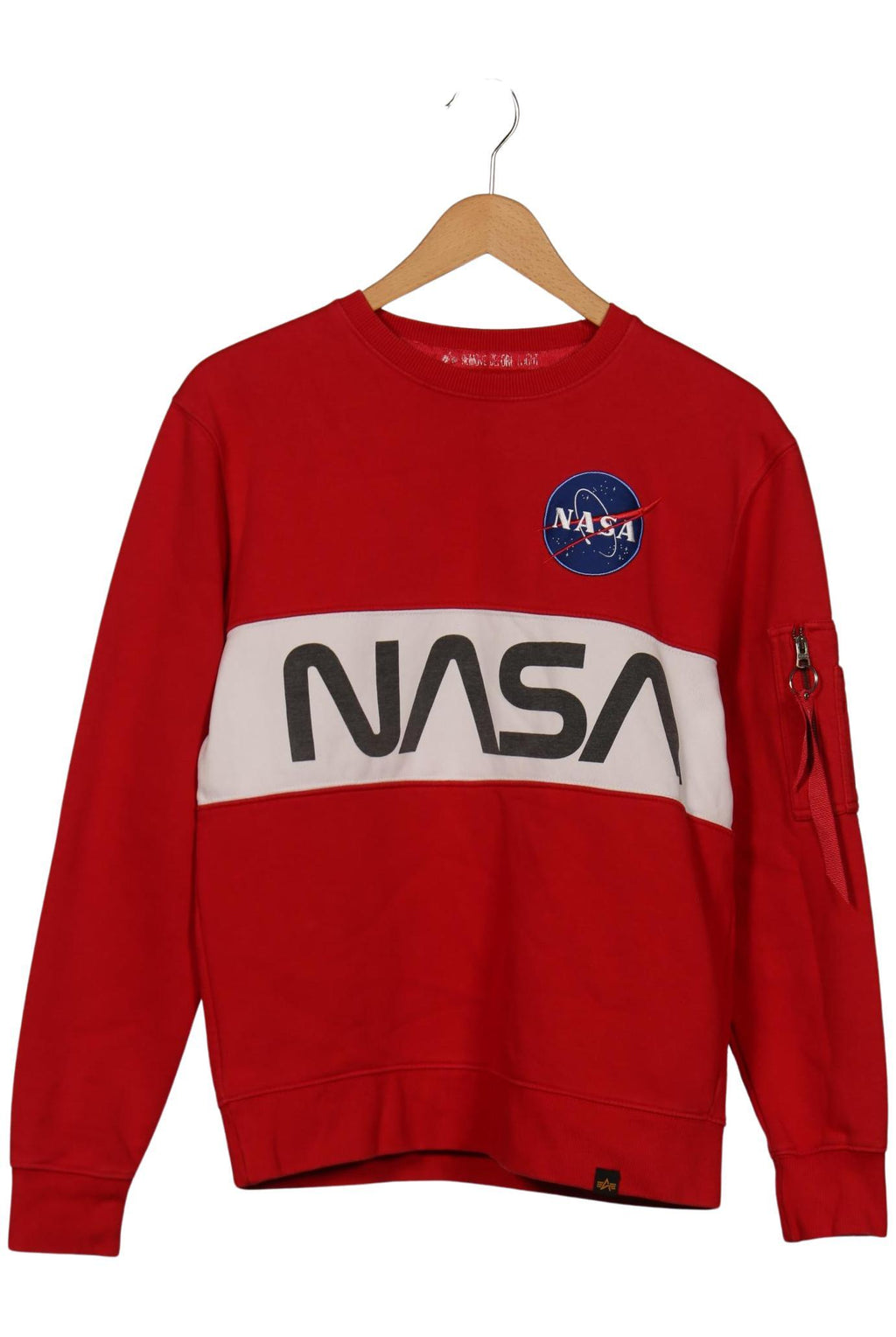 Alpha Industries Men's Sweater Red Size S 2
