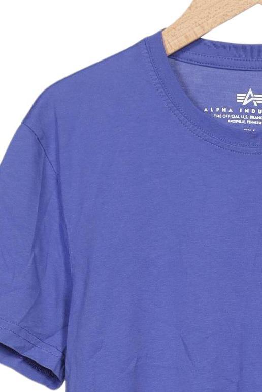 Alpha Industries Men T-Shirt Blue Size S 3