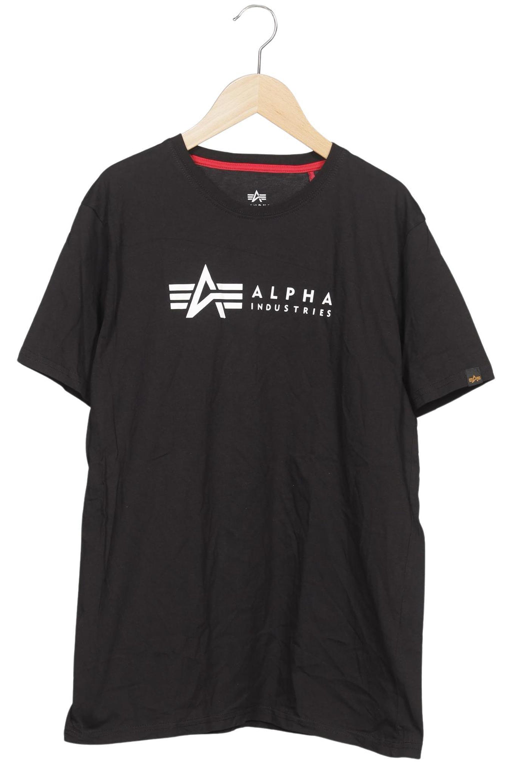 T-shirt homme Alpha Industries Noir Taille L 4
