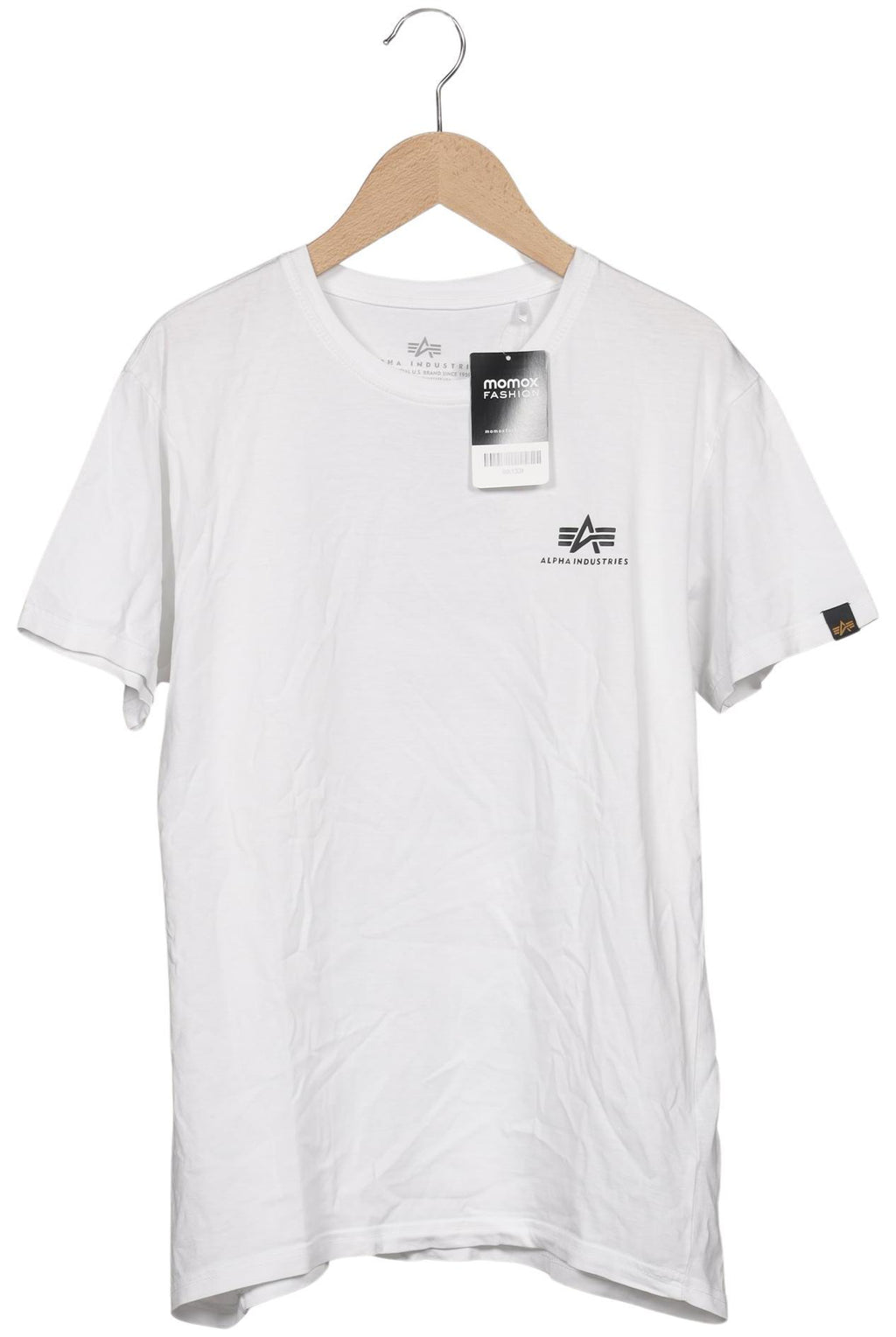 Alpha Industries Men T-Shirt White Size S 5