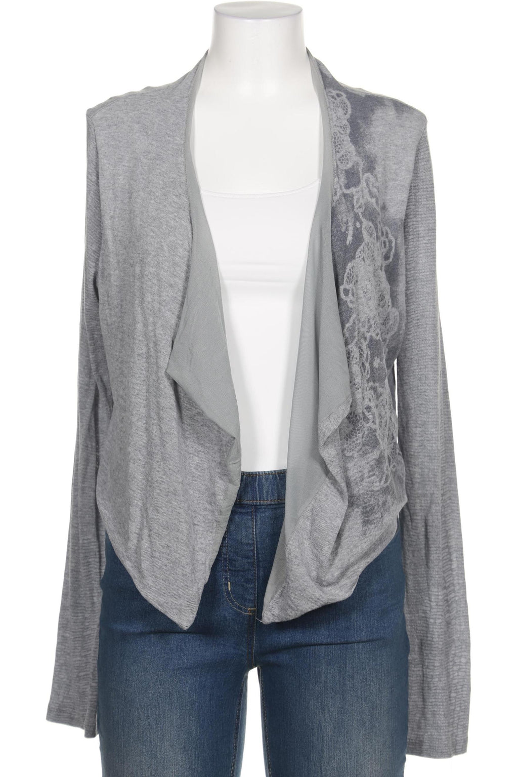 Angels Never Die Knit Cardigan Gray M 4