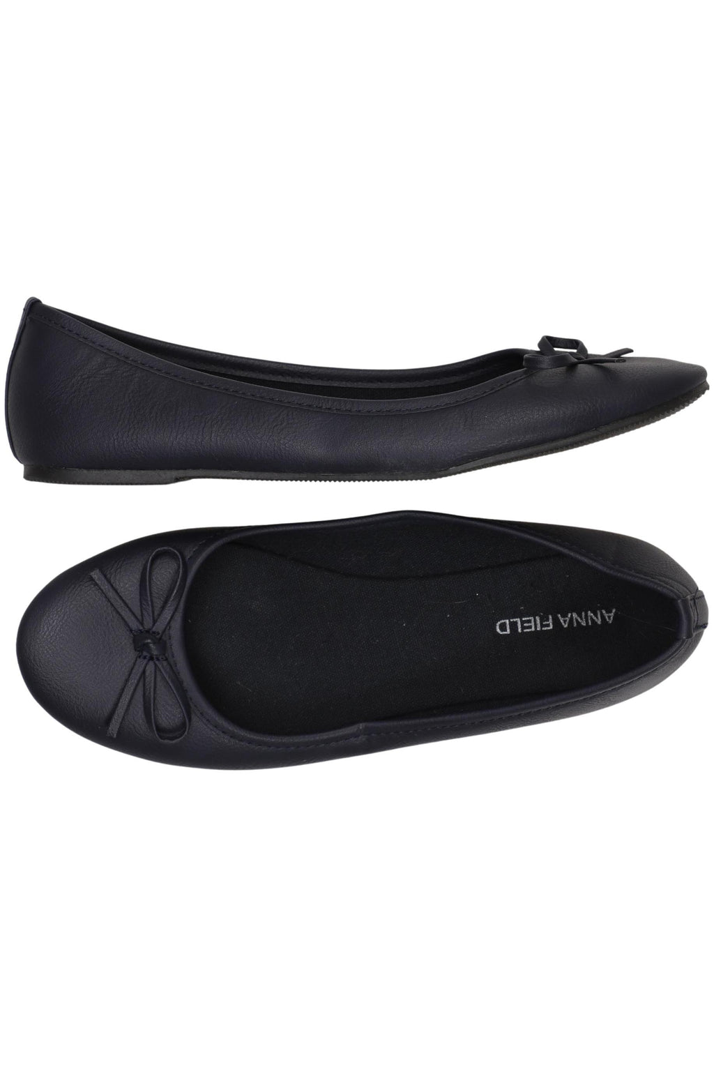 Anna Field Women's Ballerina Navy Blue EU 37 Synthetic Leather 3