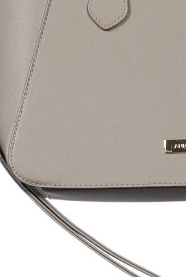 Anna Field Women Handbag Large Gray Synthetic Leather 4