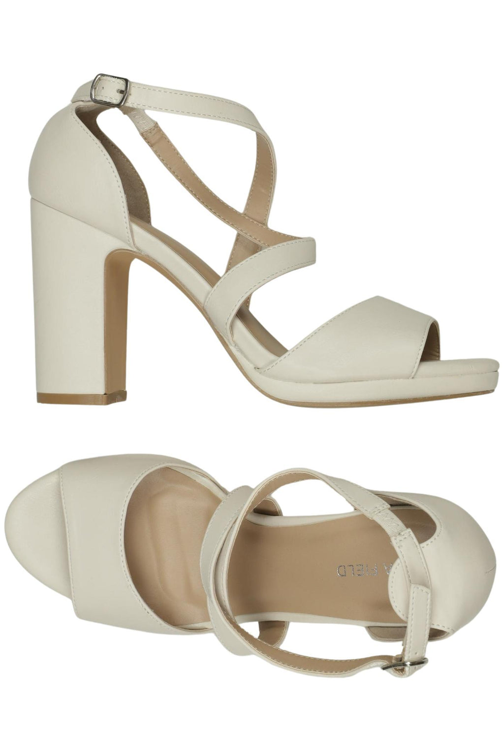 Anna Field Women Sandals Cream White EU 39 4