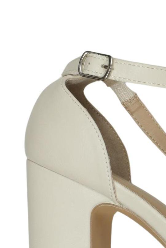Anna Field Women Sandals Cream White EU 39 5