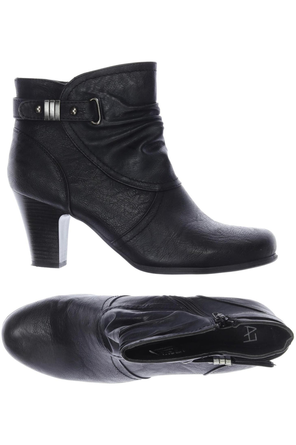 Anna Field Women Ankle Boots Black EU 41 Synthetic Leather 3