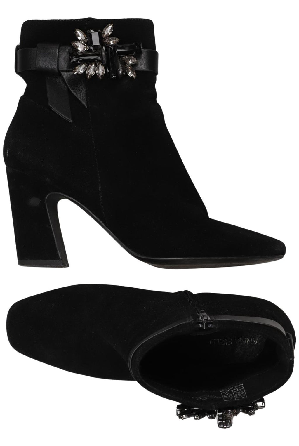 Anna Field Damen Stiefelette Schwarz/Gr. EU 38 Leder 4