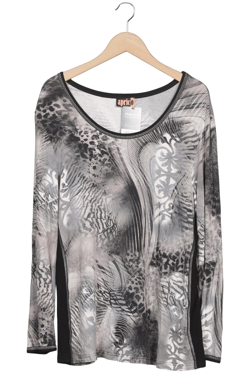 aprico Women Long Sleeve Shirt Gray EU 44 2