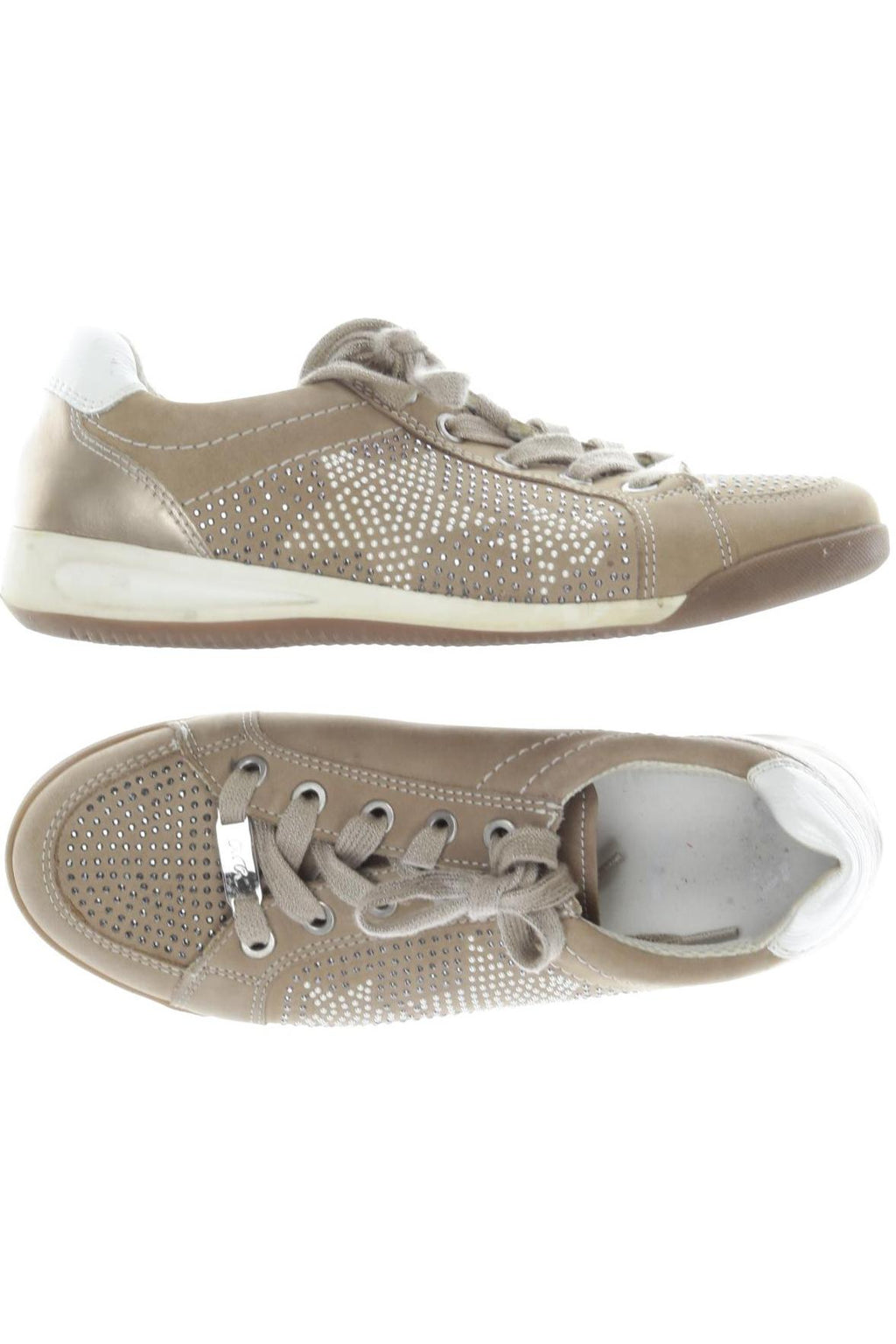 Ara Women's Half Shoe Beige EU 36.5 Leather 3
