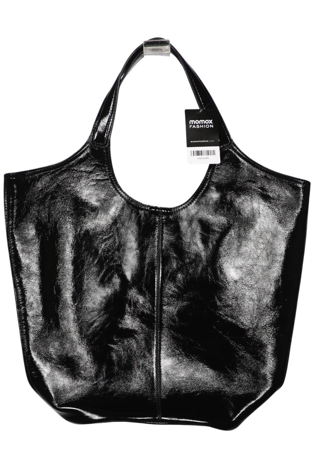 Arket Large Handbag Black Leather 6