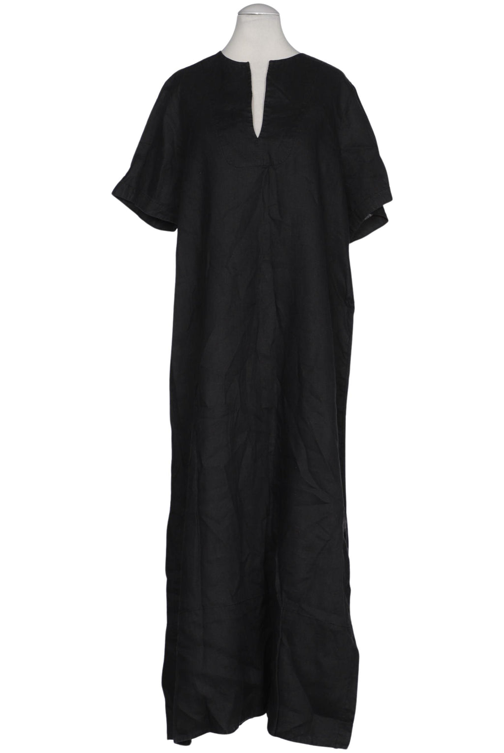 Arket Women Dress Black EU 38 Linen 2