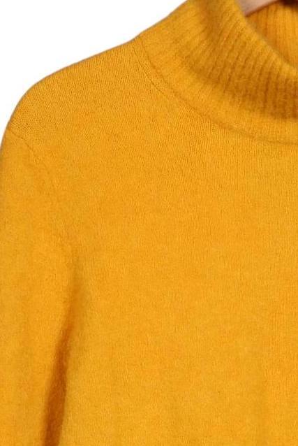 Arket Damen Pullover Yellow M 4