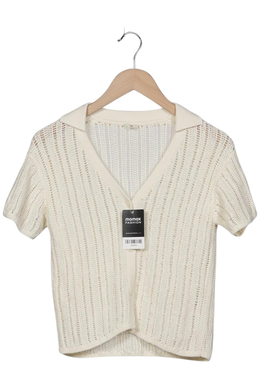Arket Knit Cardigan Cream White Size S 2