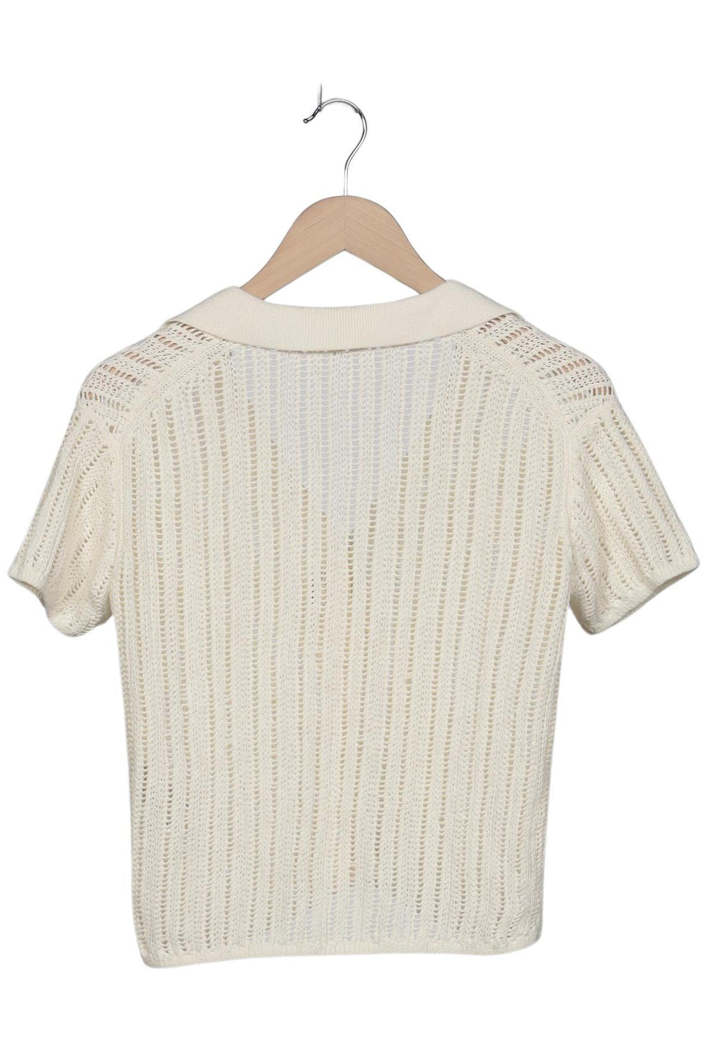 Arket Knit Cardigan Cream White Size S 3