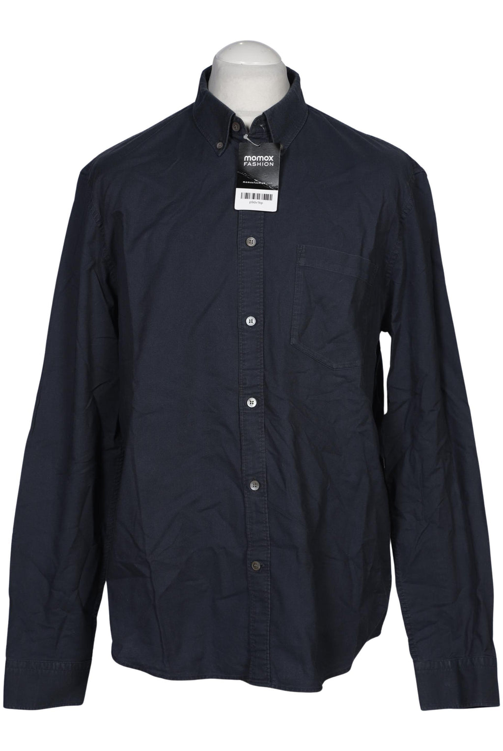Arket Men Shirt Navy EU 52 Cotton 2