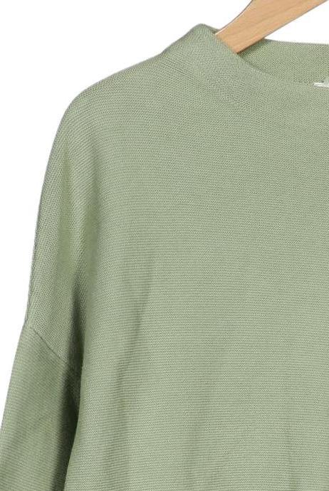 Armedangels Women's Sweater Light Green M Cotton 4