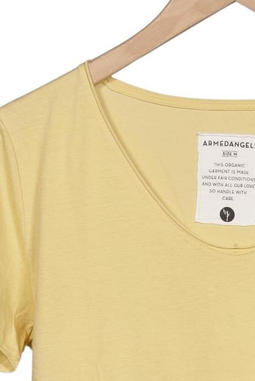 Armedangels T-Shirt Yellow M Cotton 5