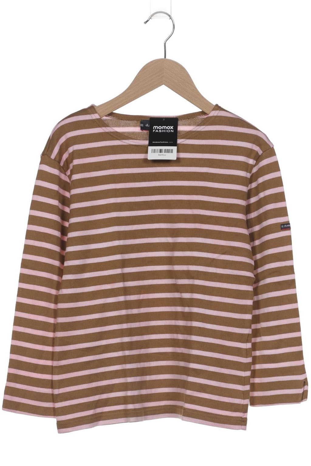 Armor Lux Women Long Sleeve Shirt Brown/XS Cotton 3